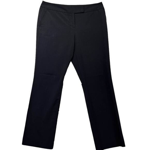 Covington Essentials Ladies Career Slacks Dress Pants 10S Black - Picture 2 of 13